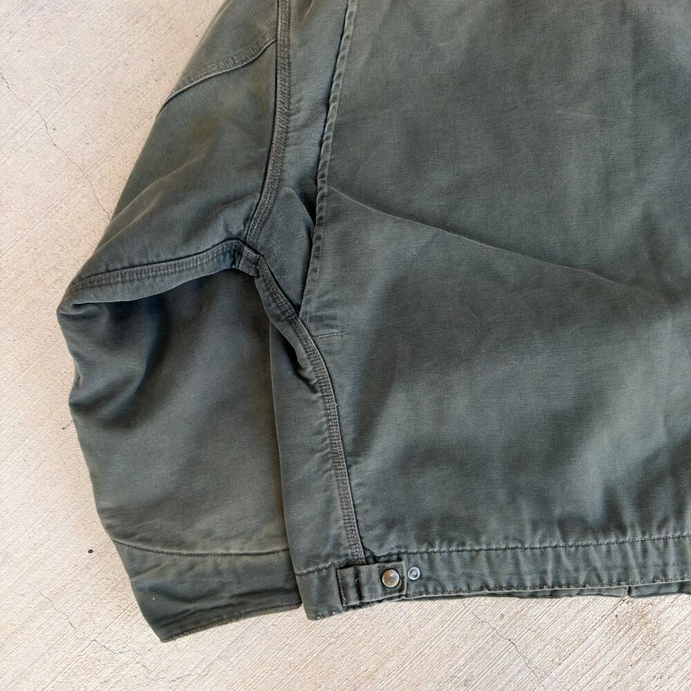 Carhartt faded green detroit work wear jacket - Picture 8 of 8